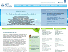 Tablet Screenshot of fundacionaguagranada.es